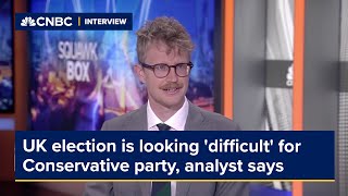 UK election is looking difficult for Conservative party analyst says [upl. by Lourie]