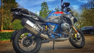 2017 BMW R1200GS Rallye Review [upl. by Lindley]