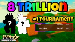 How I got 8 TRILLION DMG in the new ASTD mode 1 Local Tournament [upl. by Aizitel]