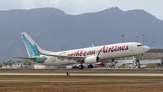 Hangar Spotting at Piarco 140 9YANU Farewell [upl. by Aicetel]