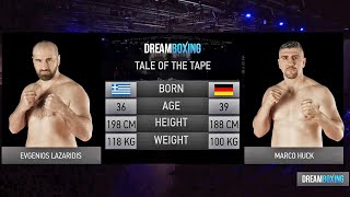 Marco Huck vs Evgenios Lazaridis  FULL FIGHT  Dream Boxing Berlin [upl. by Asus793]