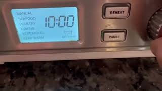 Cuisinart STM 1000W Cookfresh Digital Glass Steamer Review [upl. by Kwabena559]