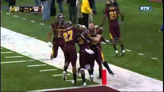 Kim Royston Recovers Onside Kick vs Iowa [upl. by Joeann]