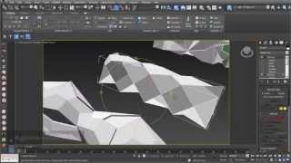 Folding 03 Folding based on 3d objects in 3ds max [upl. by Lertram14]