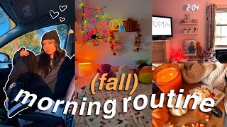 my REAL fall morning routine 2022  realistic cozy productive mindful [upl. by Fae480]