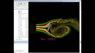 Vorticity based immersed boundary method IBM for interactive real time DNS [upl. by Georas]