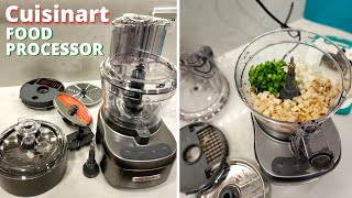 Cuisinart Elemental Food Processor wDicing Kit and Adjustable Slicing Disc  Full Review and Demo [upl. by Boser]