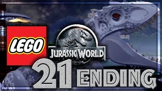 Lego Jurassic World Walkthrough Part 21  Main Street Showdown Jurassic World Final [upl. by Fredrick]