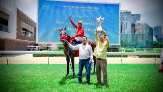 YORD MANGKORN wins The “Khun Pawat Tiatrakul” Trophy Thoroughbred Div 3  18082024  Race 1 [upl. by Elleinaj]