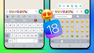 Nuevo Teclado de iPhone Para Android  Emoji iOS 2024 [upl. by Ludwigg]