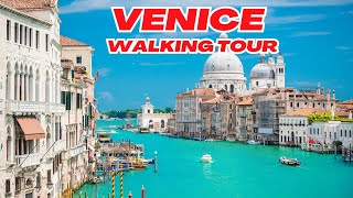 Venice Italy Walking Tour in 4K [upl. by Clayborn]