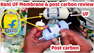 kent uf membrane amp post carbon unboxing and quality test  uf membrane price  post carbon price [upl. by Hniv]