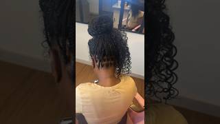 Cover me up knotless hairshorts knotlessbraids bohoknotlessbraids knotlessbraidstutorial [upl. by Zachar]