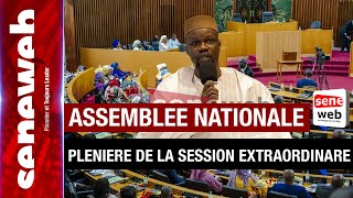 DIRECT  Assemblée nationale suivez la plénière de la session extraordinaire [upl. by Sella]