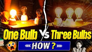 Why Do 3 Bulbs Shine Dimmer Than 1 [upl. by Acissey]