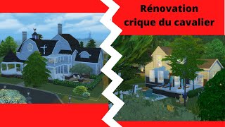 Rénovation Brindleton Bay Crique du cavalier  Sims 4 [upl. by Iaverne817]