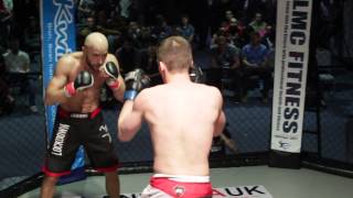 BCMMA6 290314 Bryan Munce Vs Tyrone Bray  Amateur Featherweight MMA Contest [upl. by Huston602]