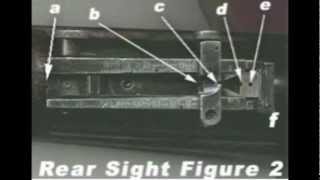 1903 Springfield Rear Sight Apertures [upl. by Kindig]