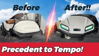 How To Convert Your Club Car Precedent To A Tempo Bandit part 11 [upl. by Nnel922]