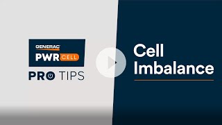 PWRcell Pro Tips How to Troubleshoot a PWRcell Battery with Cell Imbalance [upl. by Wollis]