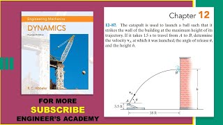 1287  Engineering Dynamics Hibbeler 14th Edition  Engineers Academy [upl. by Nanek]