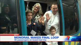 Seven News Sydney  Monorail closure 172013 [upl. by Hsirrap568]