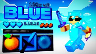 Blue 128x V2 Pvp texture pack for craftsman craftsman minecraft pagaming trending gaming [upl. by Gazzo527]