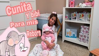 REBORN COMO PREPARAR UNA CUNABAÑERA Y UN BIBERÓN PARA TUS REBORN [upl. by Marco]