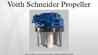 Voith Schneider Propeller [upl. by Chiquita]