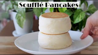 Fluffy Japanese Souffle Pancakes Recipe  Extended version with tutorial [upl. by Bernice]