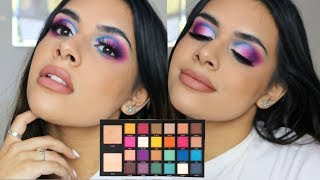 BPERFECT CARNIVAL EYESHADOW PALETTE TUTORIAL  MAUMINA [upl. by Willa836]