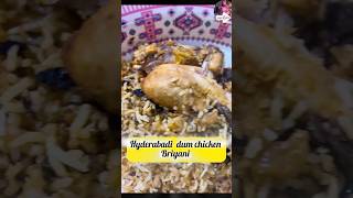 Hyderbadi dum chicken biryani shorts [upl. by Erhard]