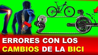 ERRORES CON LOS CAMBIOS DE TU BICICLETA QUE DEBES EVITAR │Salud y Ciclismo [upl. by Etnor35]