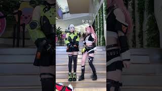 vanitosa dance zzz  corin amp Anby zzz dance cosplay [upl. by Ailed]