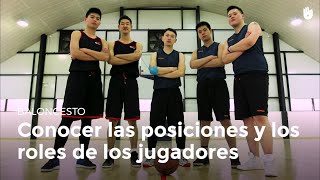 Posiciones y roles de cada jugador  Baloncesto [upl. by Ecnerewal]