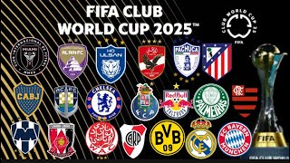 TEAM YANG LOLOS KE PIALA DUNIA ANTAR KLUB 2025 [upl. by Suoilenroc]