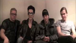 Tokio Hotel greeting message [upl. by Ainival262]