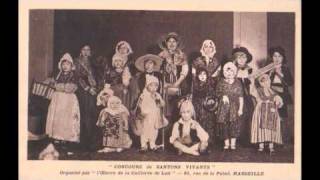 Le Noël des petits santons  Les Joyeux Drilles quatuor vocal  1935 [upl. by Stark]