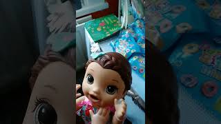 Greedy baby alives babyalive girlsshortsvideobabyalivedollbabyalive [upl. by Inaflahk]