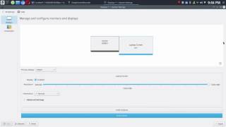 KDE Semi Dual Monitor Settings amp Example [upl. by Yelyah730]