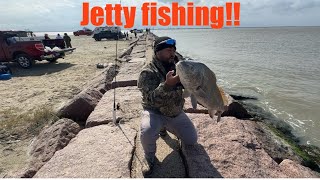 Jetty Fishing Bolivar Peninsula [upl. by Kain]