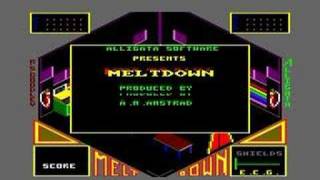 Meltdown music  Amstrad CPC [upl. by Bocyaj929]