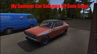 My Summer Car Satsuma GT Save Game [upl. by Oneil]