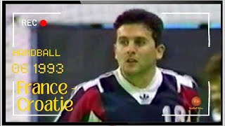 France  Croatie 06 1993  Finale Jeux Méditerranéens handball 🤾‍♂️ [upl. by Ynattyrb]