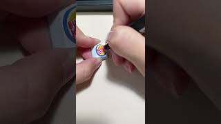 Drawing Burger king logo on the keyboard shorts diy art tiktok trending [upl. by Nadiya]