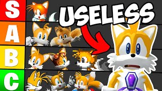 Ranking How USELESS Tails is in Every Sonic Game [upl. by Treb]