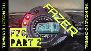 YAMAHA FZ6 CUSTOM FAZER FZ6 STREETFIGHTER PART 2 [upl. by Haizek149]