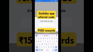 Goibibo referral code  Goibibo app ka referral code kya hai [upl. by Lerat]