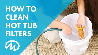 How to Clean Hot Tub Filters [upl. by Oznola]