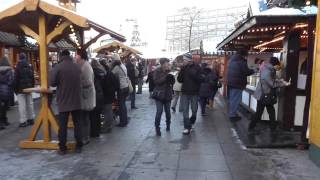 Berlin Weihnachtsmärkte am Alexanderplatz und Roten Rathaus Christmas markets [upl. by Ttekcirc598]